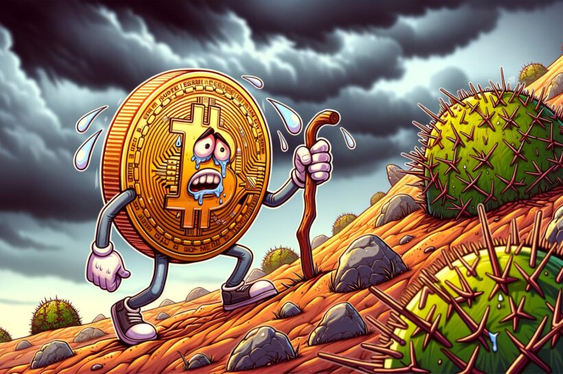 Цена биткойнов ослаблена - Свежий риск снижения, если быки вскоре потерпят неудачу