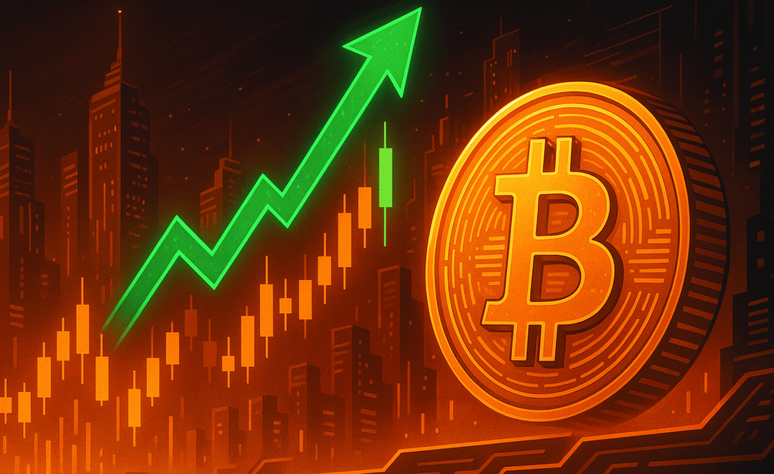 Биткойн поднимается через 115 000 долларов на инфляционную облегчение и потоки ETF, но медвежьи сигналы вырисовываются