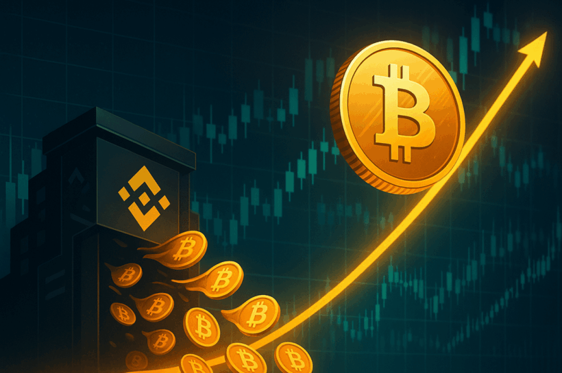 Биткойн касается 117 000 долларов в качестве записей Binance 9 дней оттока