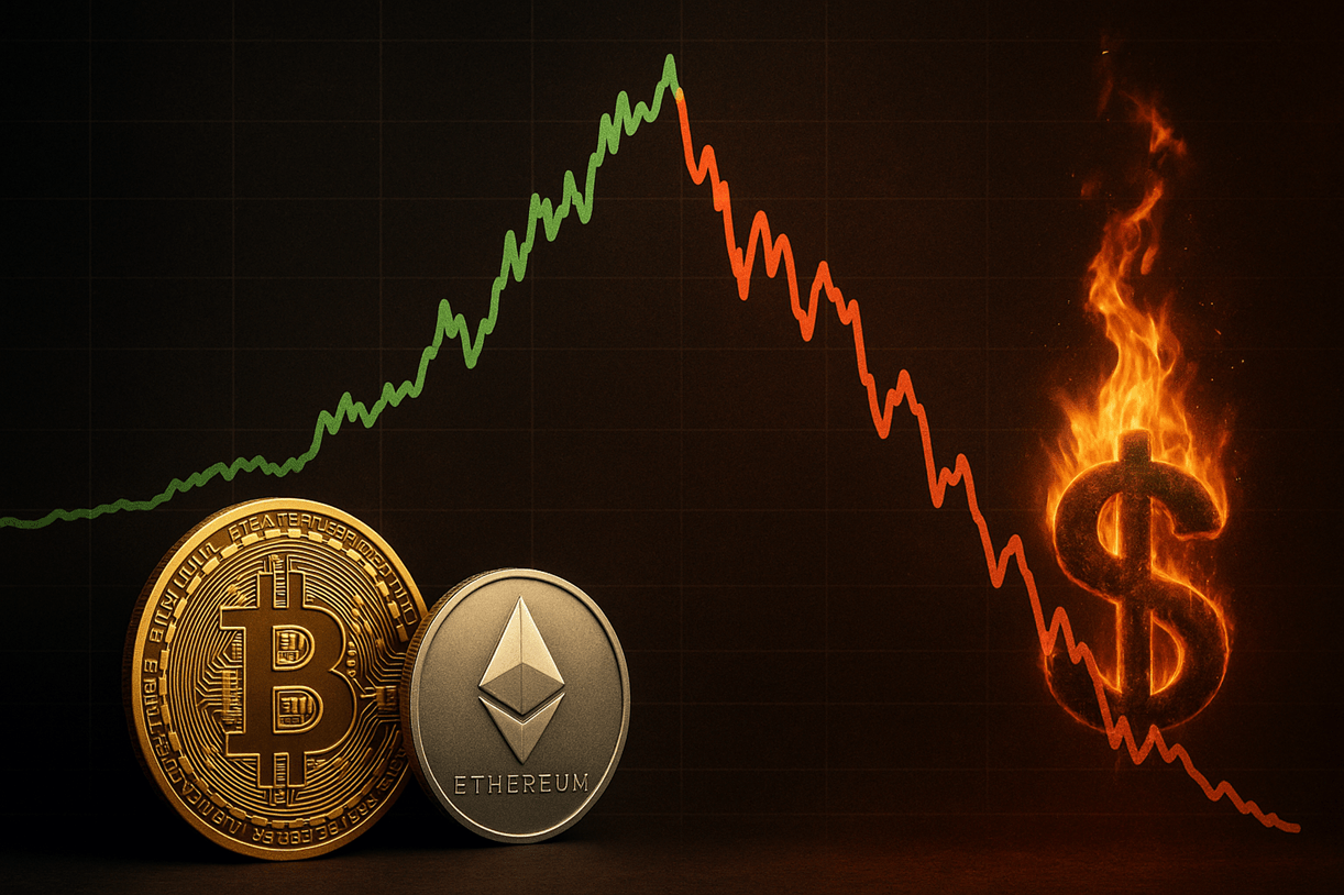 Биткойн до 175 тысяч долларов, Ethereum до 17 тысяч долларов до аварии в стиле Dot-Com, Economist предупреждает