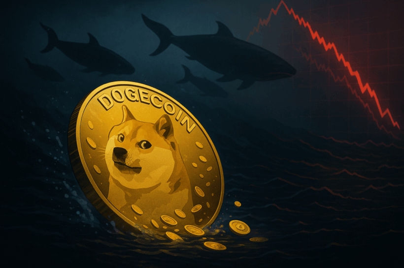 Dogecoin снизился на 13%, поскольку киты распределяют 181 миллион долларов в доге