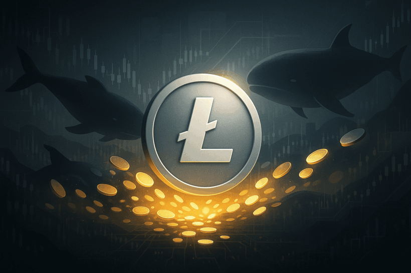 Litecoin скачки, когда киты выходят на 181 000 LTC