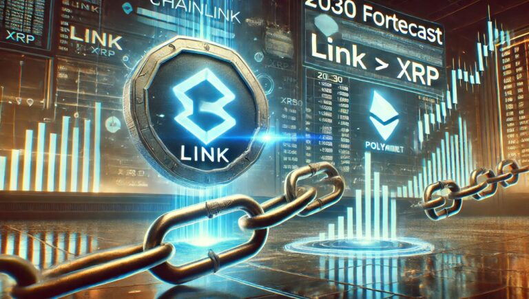 Chainlink и Polymarket Forge New Alliance: Ссылка прогнозируется, чтобы превзойти XRP к 2030 году