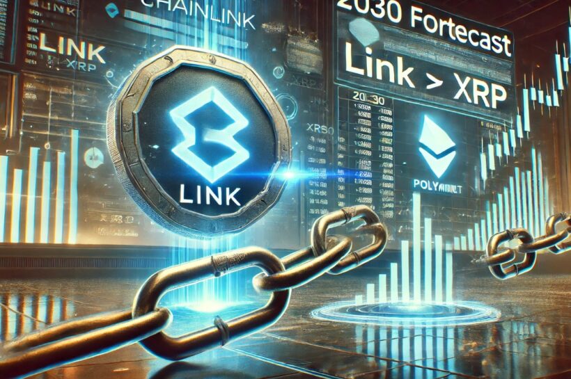 Chainlink и Polymarket Forge New Alliance: Ссылка прогнозируется, чтобы превзойти XRP к 2030 году