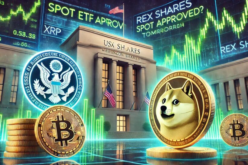 Рекс акции претендуют на его Doge и xrp Spot ETFS будет одобрена US SEC завтра