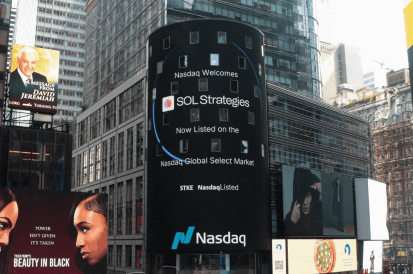 Первый соляна казначейский список Насдак только что отправил Shockwaves - STKE дебют Fuels Snorter's $ 3,82 млн. Предпропесное безумие