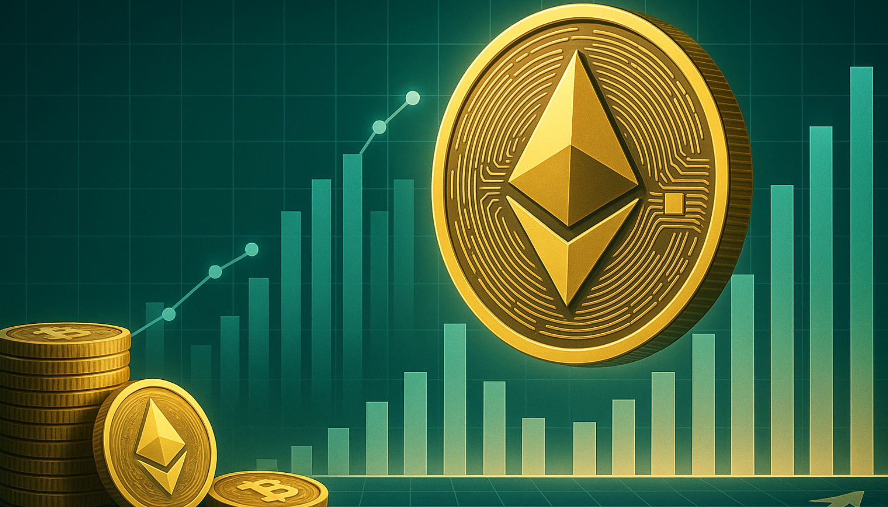 Ethereum спрос на шипы, когда киты добавляют 260 тыс. Эт за 24 часа