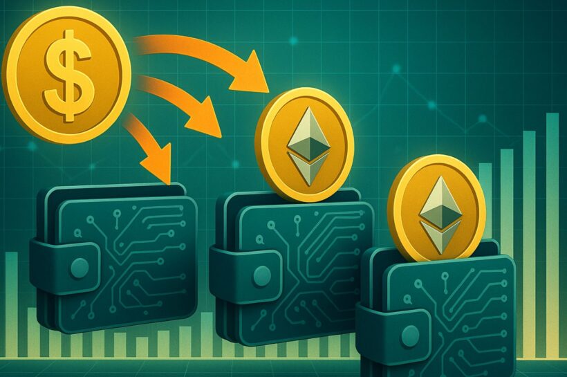 Три кита покупают $ 205 млн. Ethereum из Falconx: институциональные потоки ускоряются