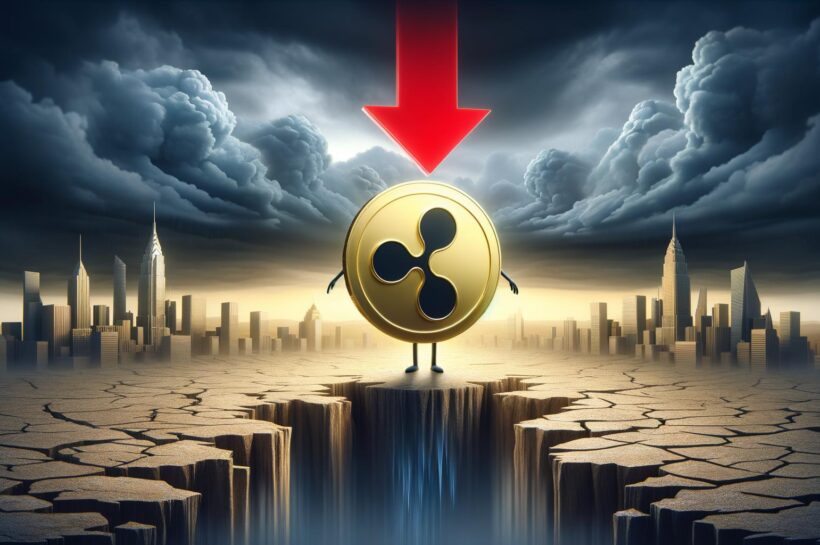 Xrp цена борется за то, чтобы удержать - рост риска для снижения снижения растет для токена