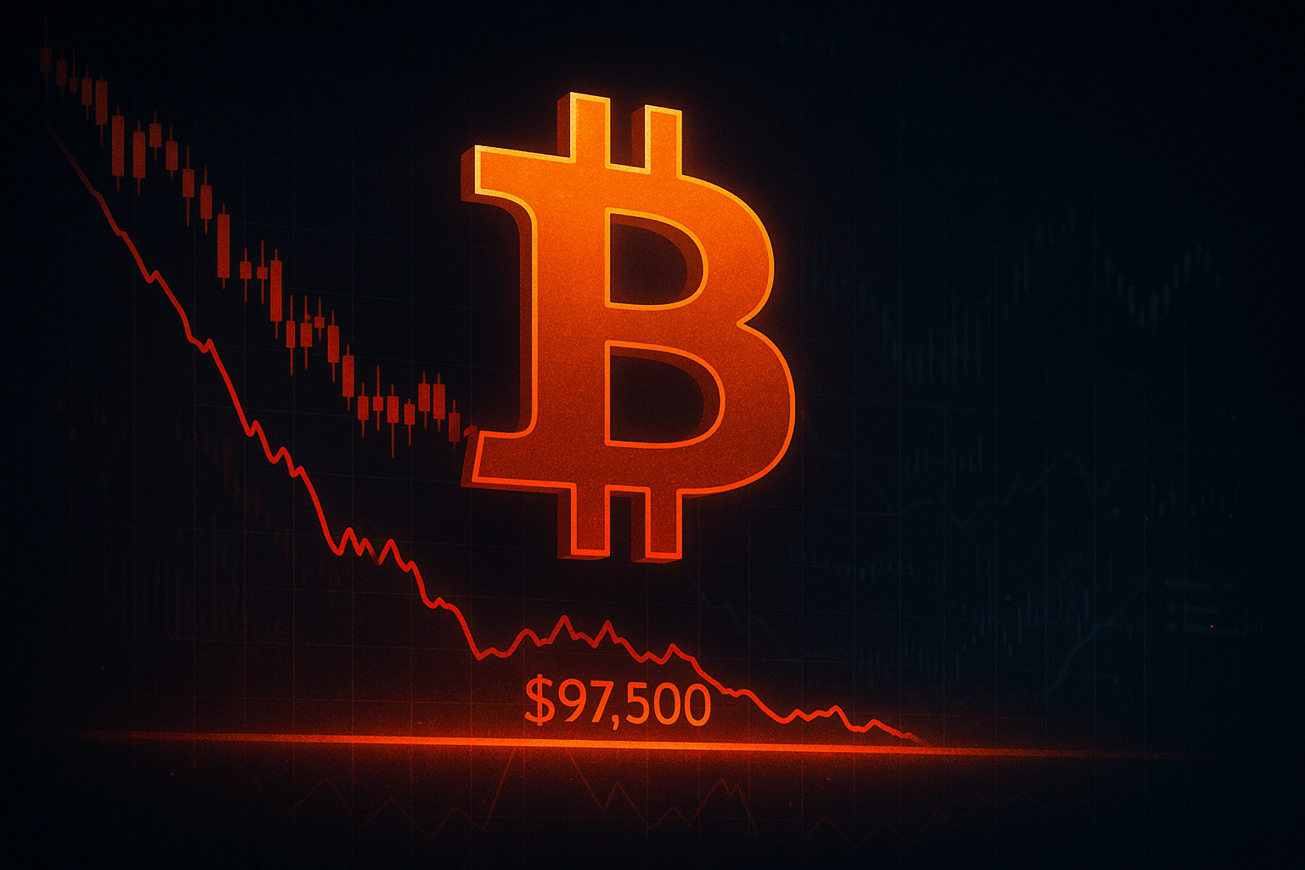 Биткойн может упасть до $97 500, если этот ключевой уровень в цепочке выйдет из строя, предупреждает Glassnode