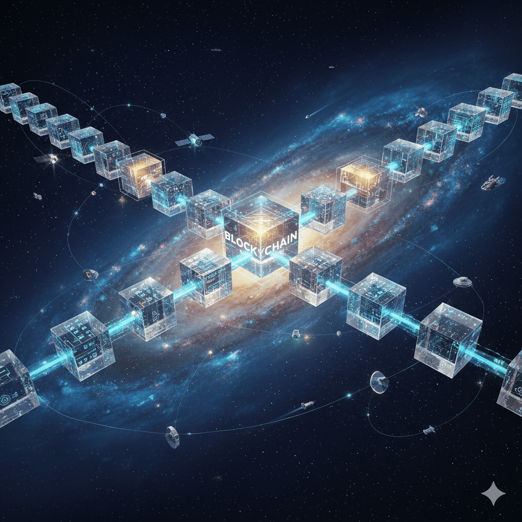 Космос встречает крипто - Spacecoin выполняет 1 -ю транзакцию блокчейна за Землей