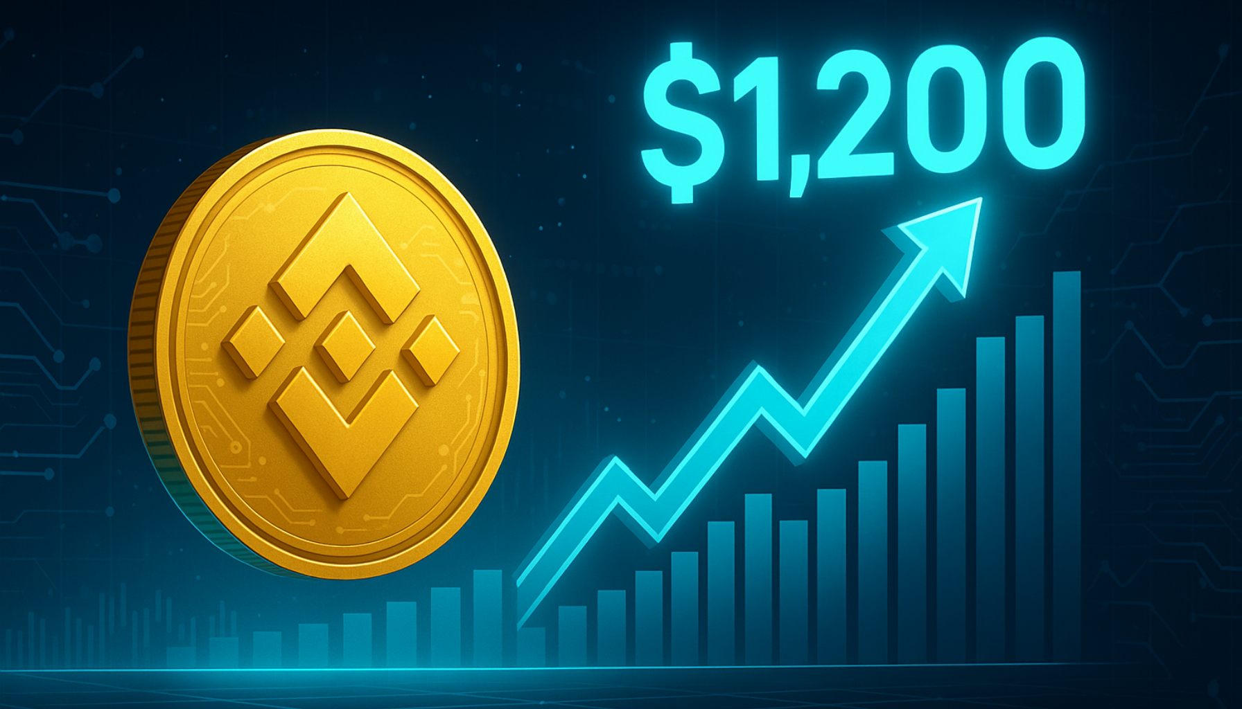 BNB продолжает печатать новые ATHS, впервые перерывает 1200 долларов США