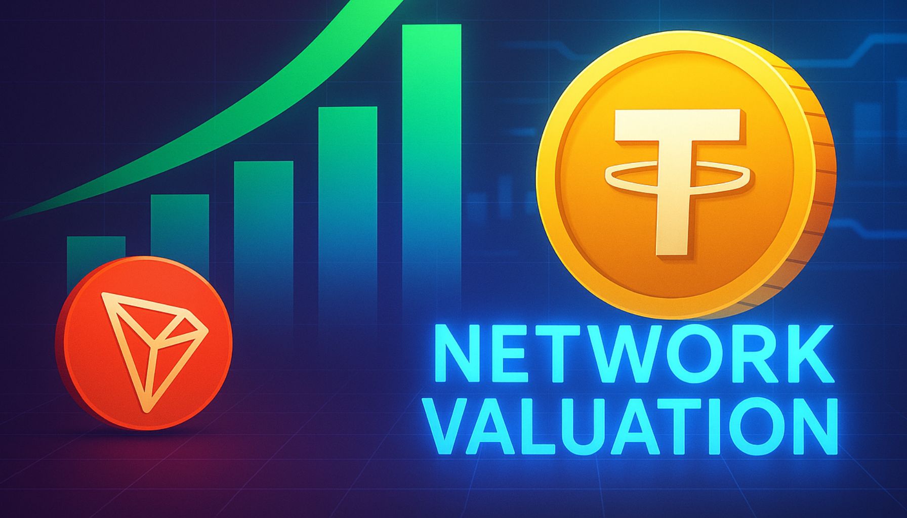 От $254 млн до $78,5 млрд: рост Tron USDT стимулирует оценку сети