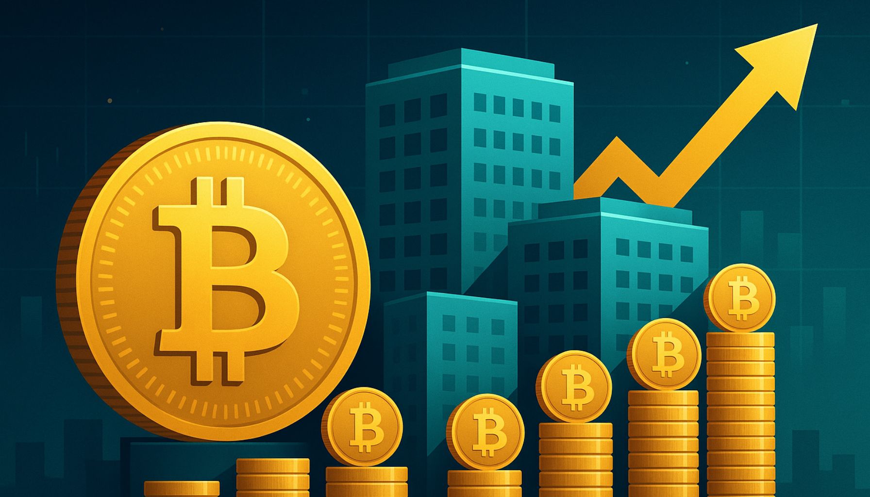Корпоративные биткойн-холдинги превысили 1 миллион BTC: в третьем квартале добавлено более 176 тысяч BTC