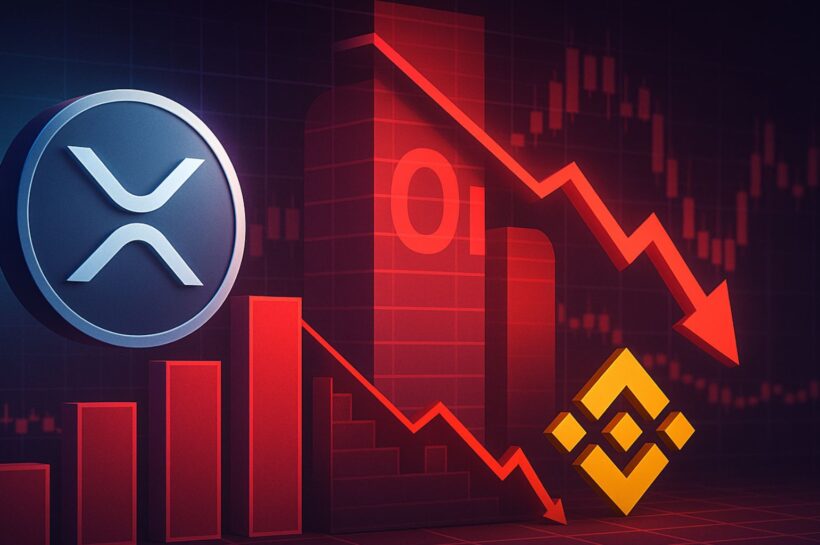 OI XRP рухнул до самого низкого уровня с ноября 2024 года: данные Binance показывают, что ликвидность снижается