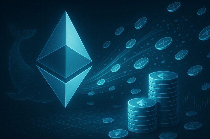 Ethereum Whale расширяет позицию на 36 437 ETH, доведя общую сумму до $1,34 млрд.