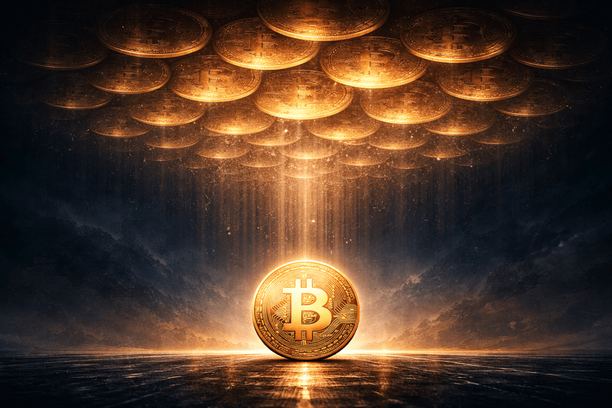 Избыток предложения биткойнов: куплено 6,6 миллиона BTC выше текущей цены