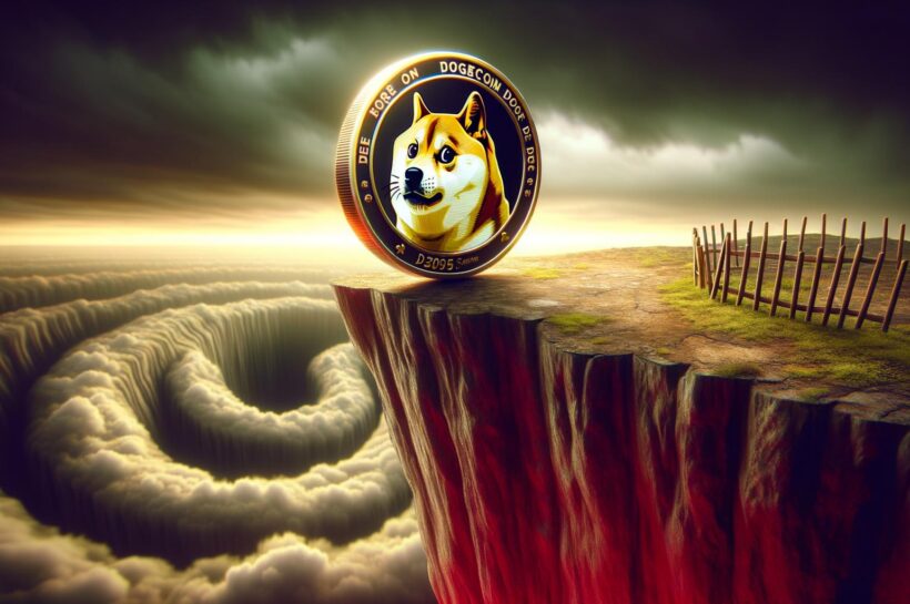 Dogecoin (DOGE) становится мягким: медвежьи сигналы намекают на новое снижение