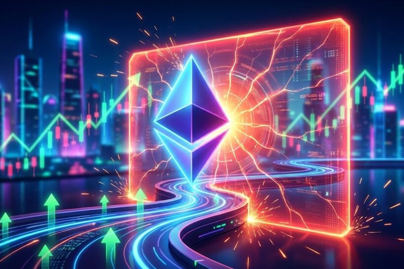 Цена на Эфириум давит на сопротивление, но сможет ли восстановление выжить?