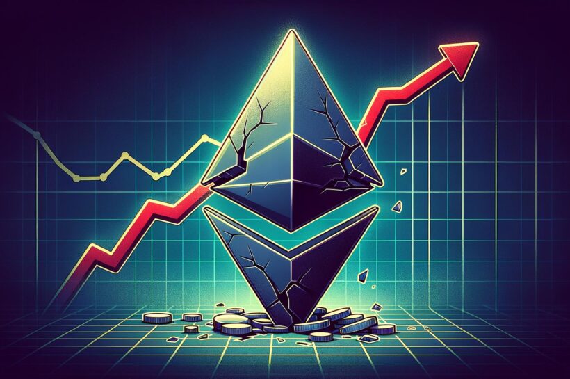 Вот структура нисходящего треугольника Эфириума, которая грозит крахом ниже $2800