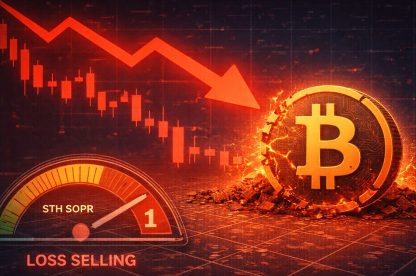 Биткойн сталкивается с повышенным риском снижения: убыточные продажи закрепляются, поскольку STH SOPR падает ниже 1