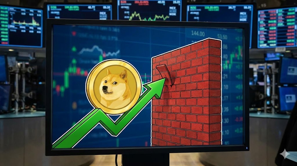 Восстановление Dogecoin (DOGE) выглядит хрупким, поскольку впереди множество препятствий
