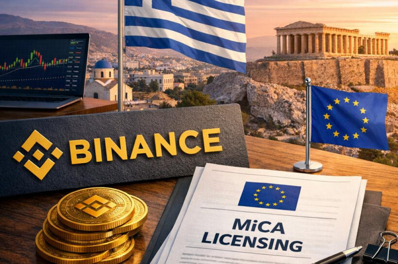 Binance формирует новую компанию в Греции и продвигается вперед с лицензированием MiCA