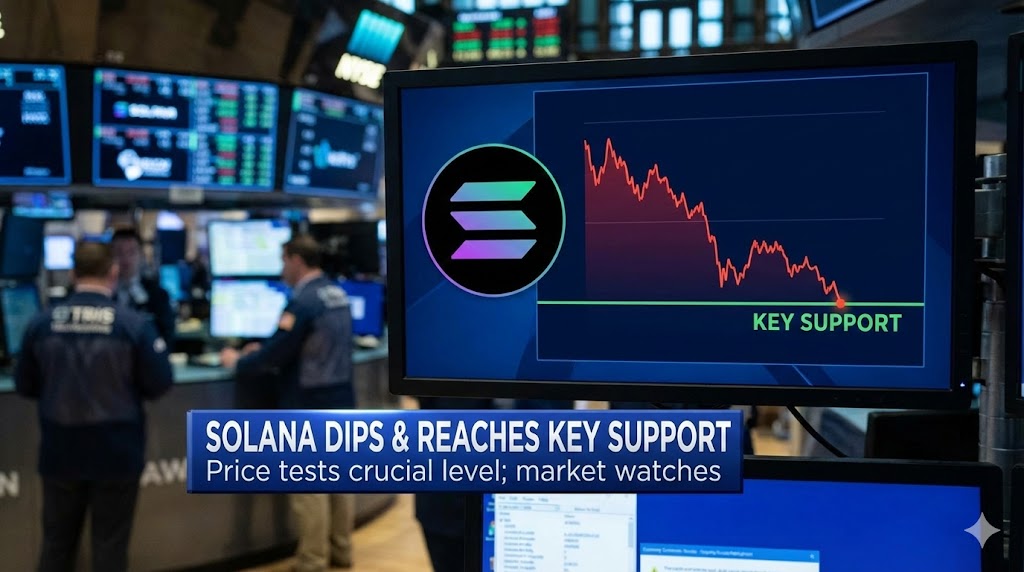 Солана (SOL) возвращается к поддержке, устраивая испытание высоким напряжением