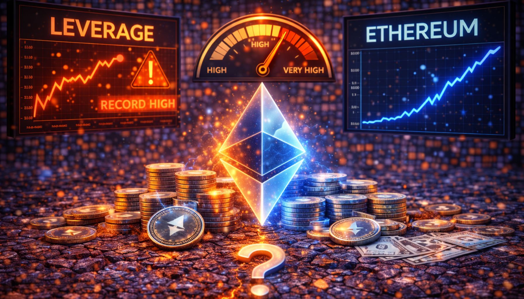 Кредитное плечо Ethereum остается на рекордно высоком уровне: что будет дальше?