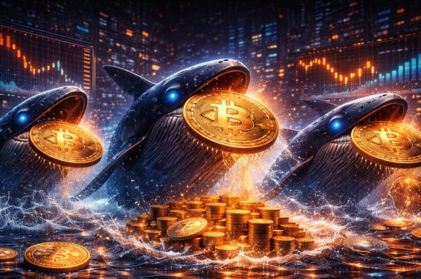 Смена власти Биткойна: новые киты теперь контролируют рынок