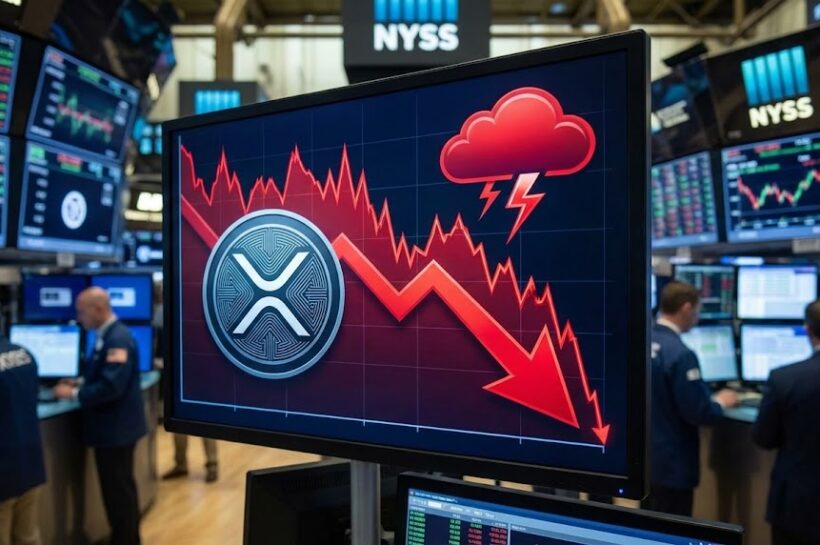 Цена XRP сигнализирует о проблемах, поскольку медведи готовятся к очередному рывку вниз