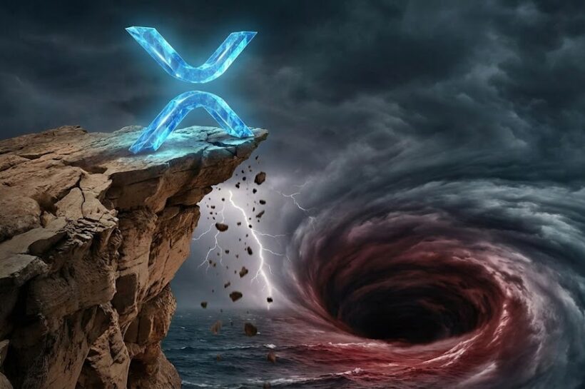 Цена XRP сигнализирует об уязвимости с очередным падением на столе