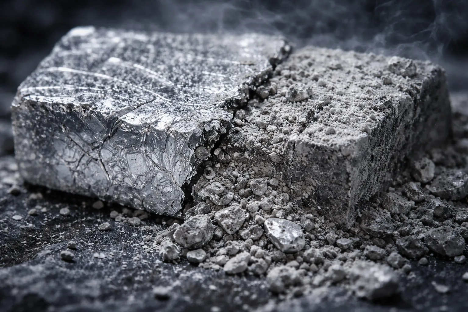 разложение олова при отрицательных температурах