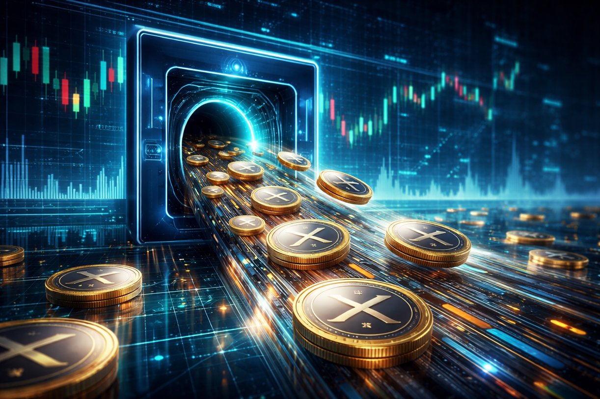 XRP исчезает с бирж: падение коэффициента предложения намекает на новую ставку