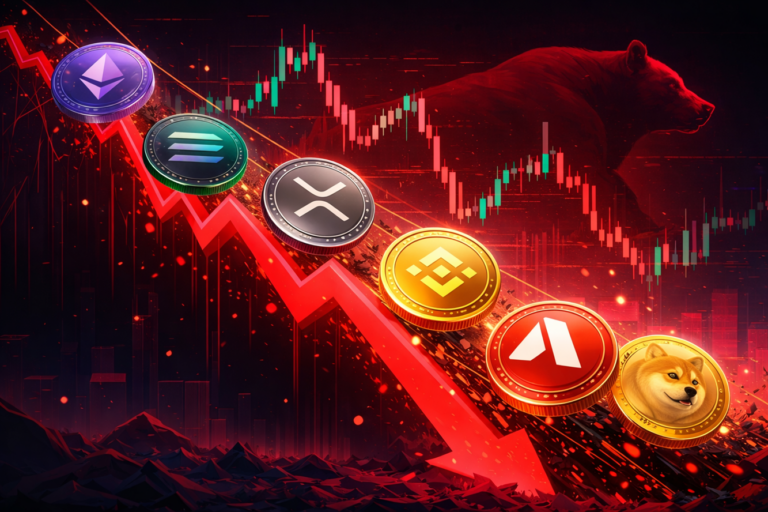 Крах ликвидности альткойнов: 83% криптотокенов переходят в медвежий тренд