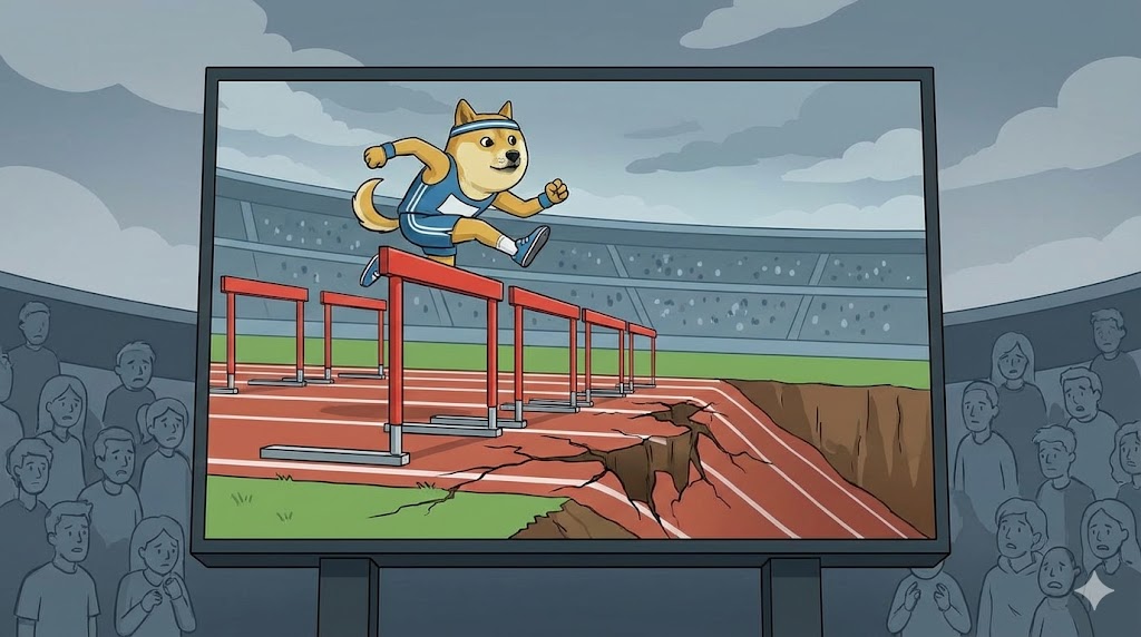 Отскок Dogecoin (DOGE) споткнулся, открывая дверь для новой распродажи