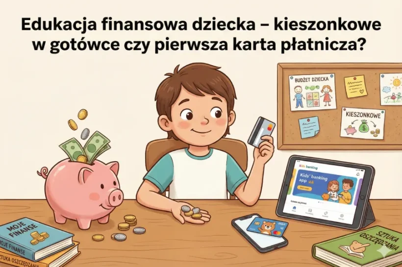 Финансовое образование детей – карманные деньги наличными или первая платежная карта?