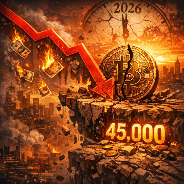 Эксперт прогнозирует, что цена биткойнов может упасть до $45 000 к концу 2026 года