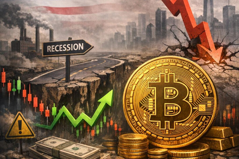 Биткойн уже оценивает рецессию в США? Аналитик видит основную схему вознаграждения за риск