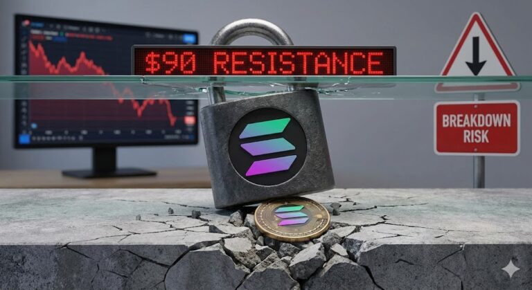 Солана (SOL) находится под давлением ниже ключевых уровней, возможно дальнейшее падение?