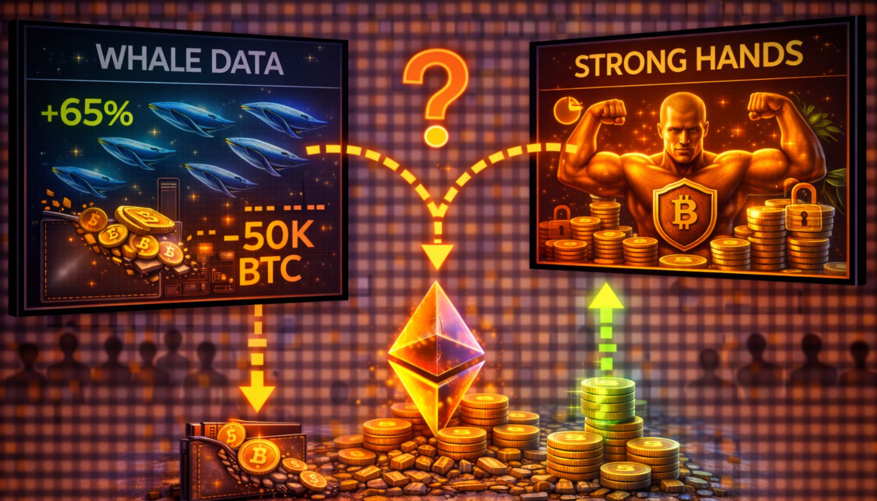 Предложение биткойнов переходит в сильные руки? Данные о китах предполагают структурный сдвиг