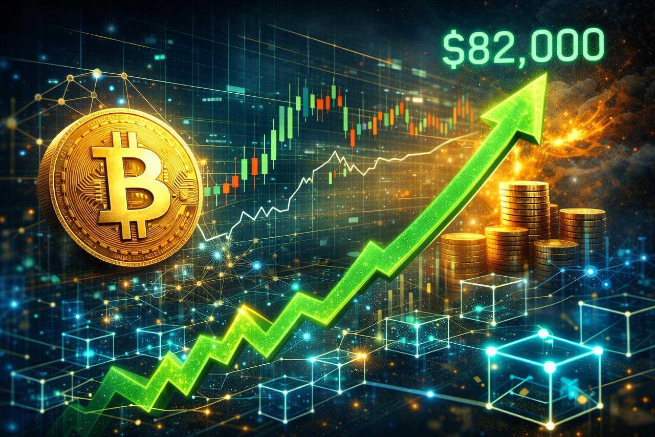 Данные внутри сети показывают, почему следующая остановка Биткойна может быть на уровне 82 тысяч долларов