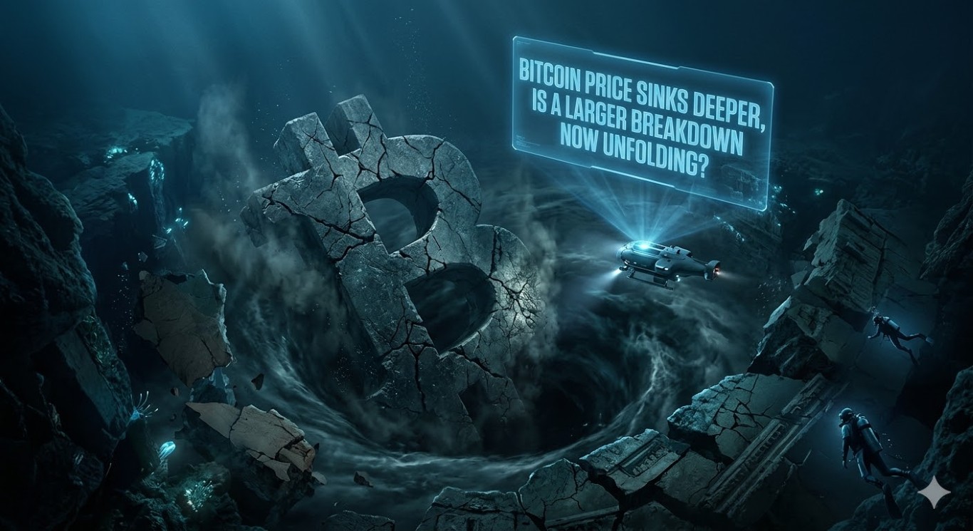 Цена на биткойны падает глубже, разворачивается ли сейчас более масштабный спад?