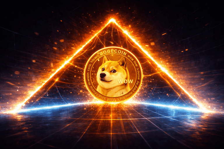 Dogecoin все еще в ловушке треугольника: 29% движется?