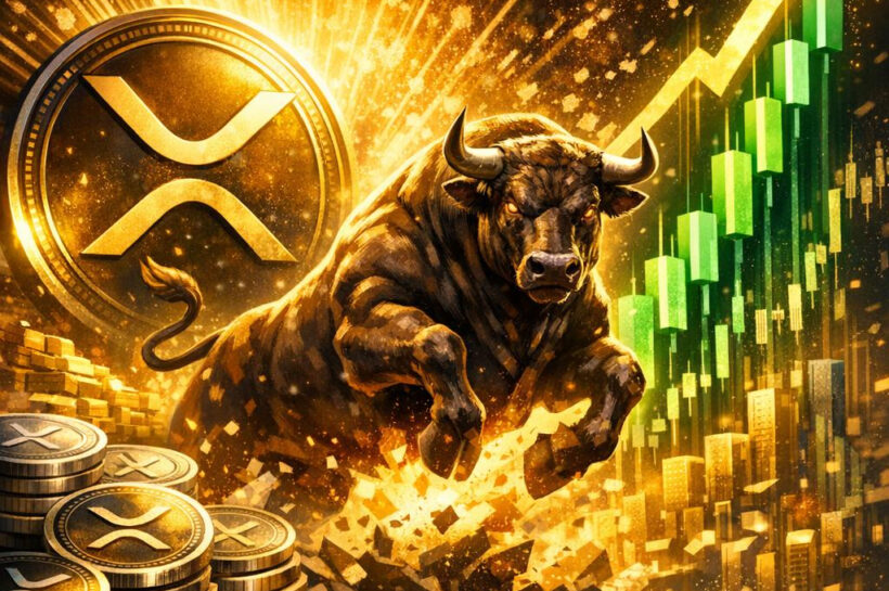 Цена XRP повторно тестирует линию тренда десятилетней давности, которая ранее вызывала рост на 630%+