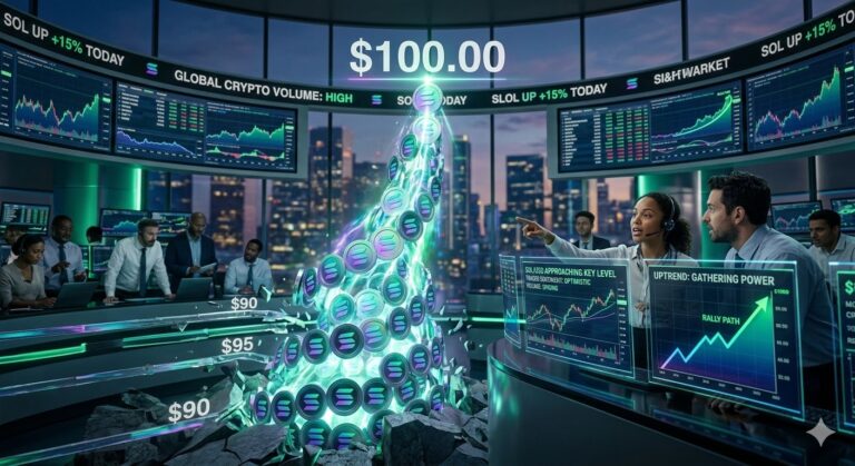 Ралли Соланы (SOL) растет, трейдеры наблюдают за критическим тестом в 100 долларов
