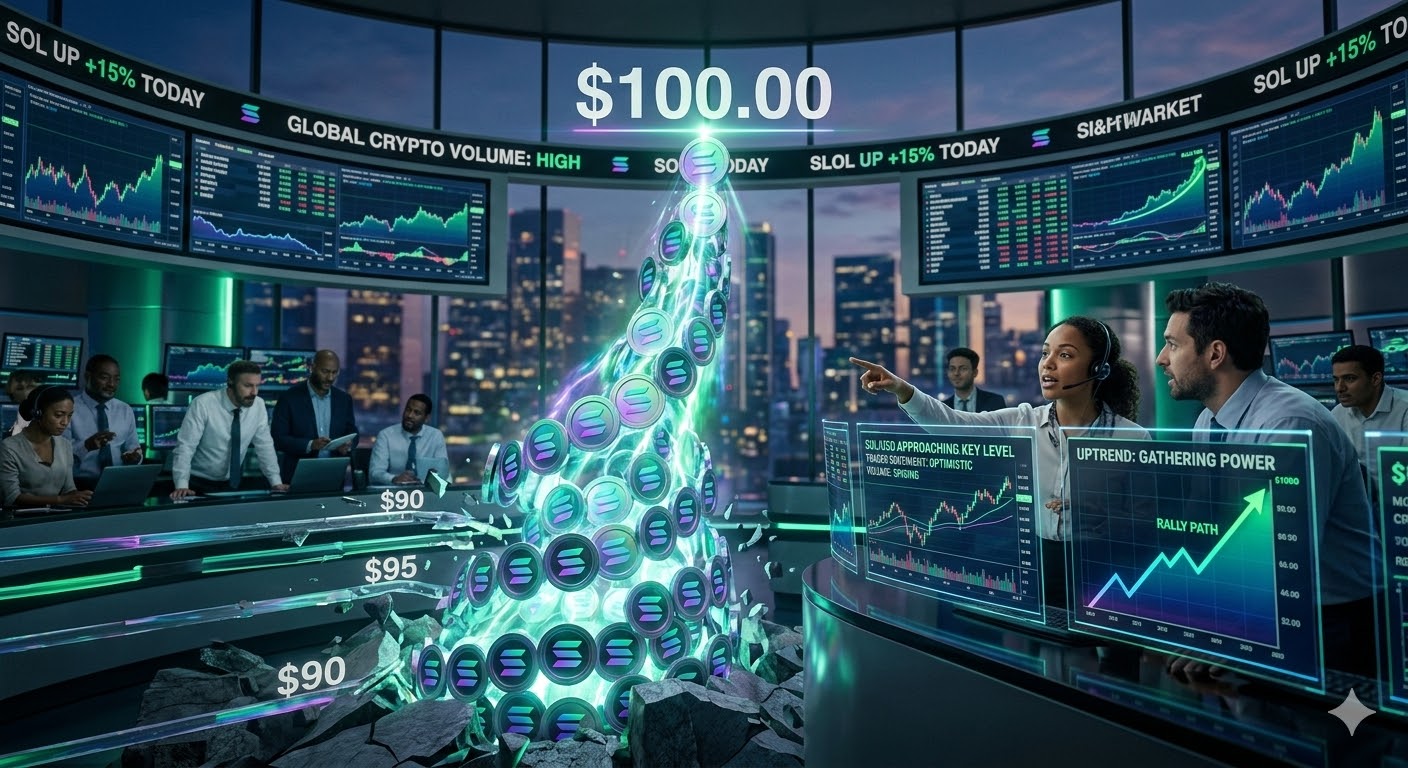 Ралли Соланы (SOL) растет, трейдеры наблюдают за критическим тестом в 100 долларов