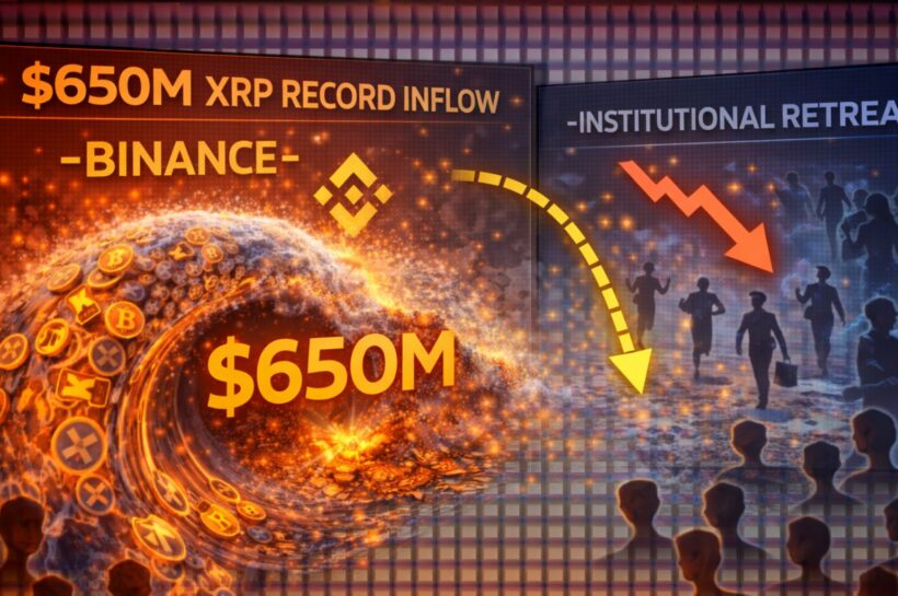 Волна в 650 миллионов долларов: почему рекордный приток XRP на Binance сигнализирует о массовом институциональном отступлении