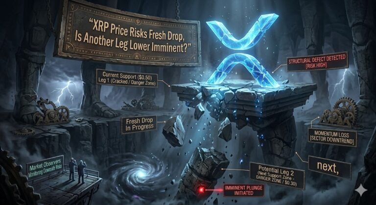 Цена XRP рискует очередным падением, неизбежен ли еще один шаг вниз?