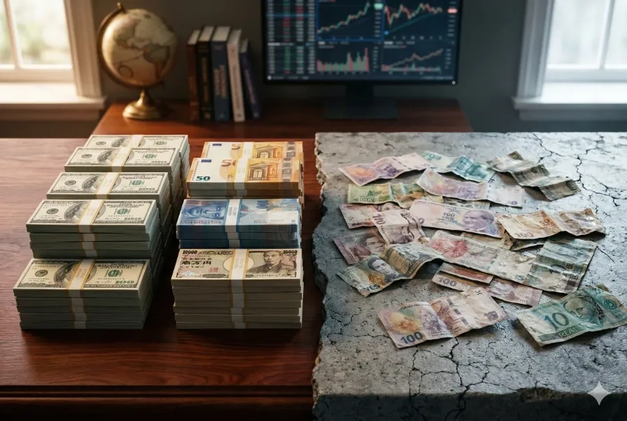 Самые стабильные валюты мира и их обратные – самые рискованные валюты мира